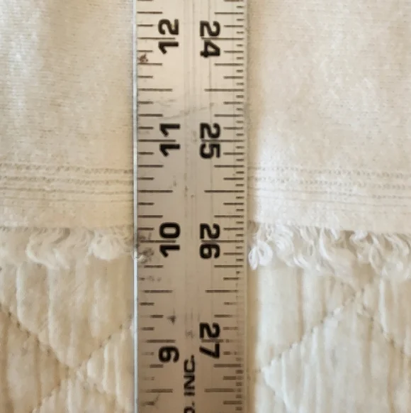 J. Jill Classic White Sleeveless Linen Blend Knit Top - Picture 4 of 7